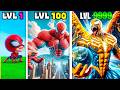 Lvl 1 to 1000 SPIDERMAN in GTA 5 || SumitOP