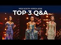 Miss SA 2025 Finale - Top 3 Q&A