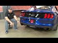 2015-2017 Mustang GT Ford Performance By Borla Touring Cat-Back Exhaust Installation