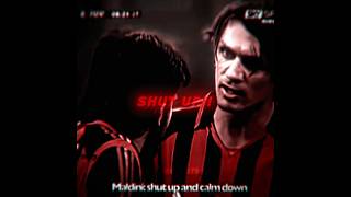 Time When Maldini was Angry on Gastruao #football #maldini #defender #edit #fyp #shorts