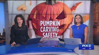 Pumpkin carving dangers