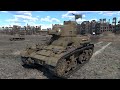 War Thunder: M2A4 American Light Tank Gameplay [1440p 60FPS]