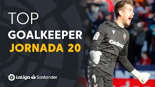 LaLiga Best Goalkeeper Matchday 20: Aitor Fernández