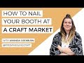 How To Set Up & Market Your Booth At A Craft Show- LIVE with @freewheelingcraft