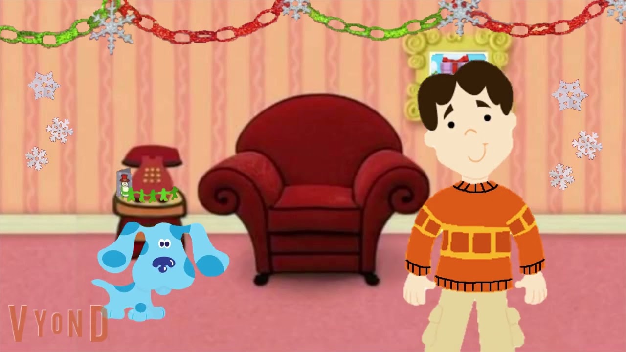 Blue's Clues Theme: Blue's Night Before Christmas (joe's Version) - YouTube