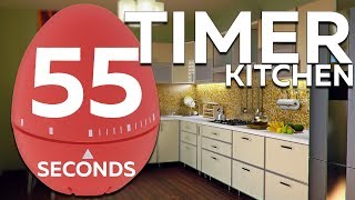 55 seconds cooking timer