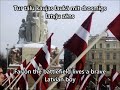 tur tālu kaujas laukā latvian legion song