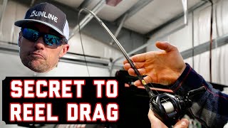 SECRET TO SETTING DRAG ON A REEL