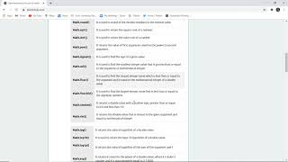 Practical implementation Java Math class with Methods