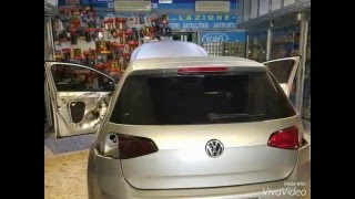 Volkswagen golf wrapping fanali posteriori+luci led cortesia