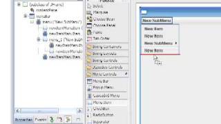 Creating Menus with JBuilder