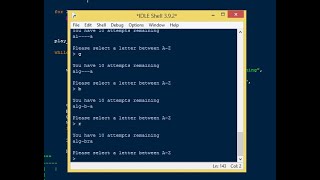Simple Guessing Word Game using Python