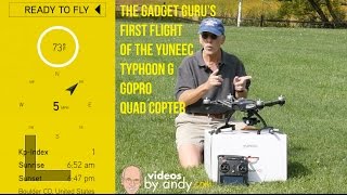 Yuneec Typhoon G GoPro Quad Copter Drone - The Gadget Guru First Flight Review