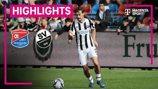 SpVgg Unterhaching - SV Sandhausen | Highlights 3. Liga | MAGENTA SPORT