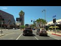 4k driving los angeles wilshire boulevard skyscrapers in los angeles california usa 4k uhd