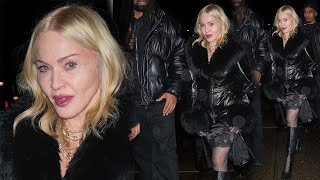 Madonna looked fabulous at Chris Rock's 60th birthday celebration