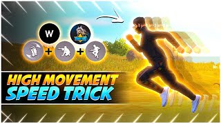 Movement Speed Free Fire | How To Increase Movement Speed | Movement Speed Kaise Badhaye | Free Fire