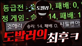 도발러? 14승 0패인데 입이 왤케 거칠어!