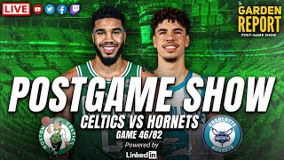 LIVE Garden Report: Celtics vs Hornets Postgame Show | Powered by LinkedIn