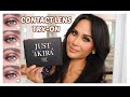 JUST4KIRA CONTACT LENS TRY-ON | CONTACTS FOR BROWN EYES