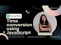 HackerRank time conversion using JavaScript | codeyourcareer | Student portfolios