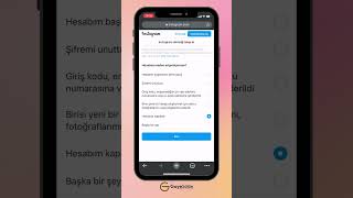 Çalınan instagram Hesabınıza Erişim