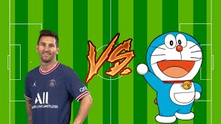 Messi 🆚 Doraemon