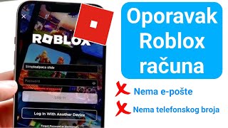 Kako oporaviti Roblox račun bez e-pošte ili broja telefona (ažuriranje 2024.)