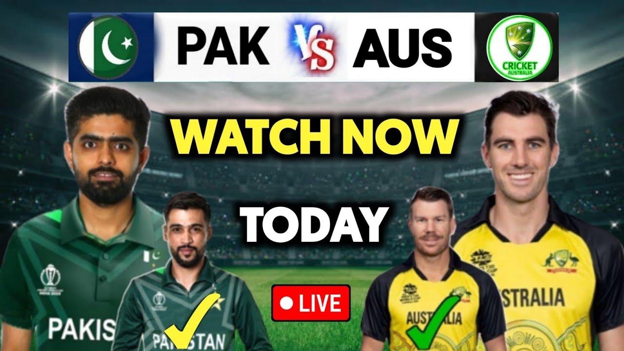 Pakistan Vs Australia Warm Up Match - Pakistan Vs Australia Live - Live ...