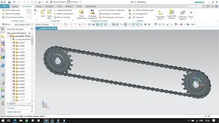 Chain and Sprocket in Nx