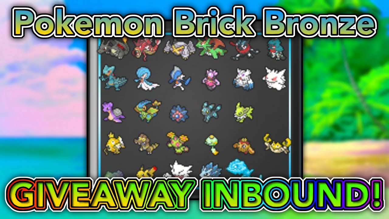 POKEMON BRICK BRONZE ANNOUNCEMENT! #pokemonbrickbronze - YouTube