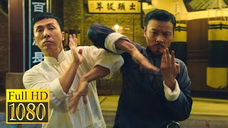Ip Man defeats Chun with a one-inch punch in the film IP MAN 3 (2015)