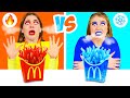 Hot vs Cold Food Challenge by DoDo