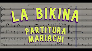 LA BIKINA | Partitura Mariachi #LuisMiguel