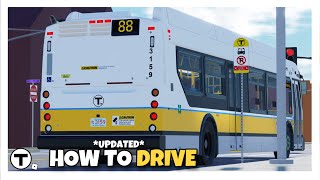 How to Drive in MBTA Roblox *UPDATED* | Daejon