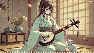 Shamisen 三味線 X Electric Guitar X Flute X Violin | Traditional Japanese Music | Chill with Akiko