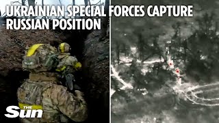 Ukrainian Special Forces capture Russian trench