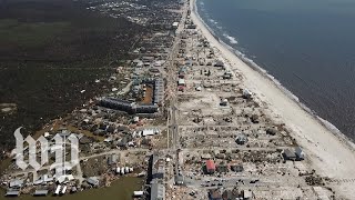 Devastation from above: Michael leaves Mexico Beach in shreds