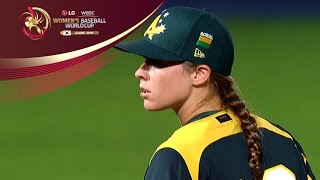 Australia v Japan - Super Round - Women's Baseball World Cup 2016