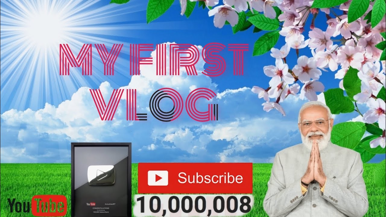 My First Vlog пёџ рџ On Youtube Viral Trickрџ My First Vlog Viral Trick