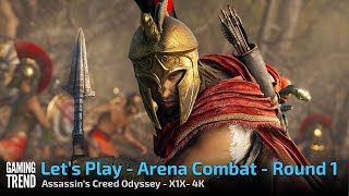 Assassin's Creed Odyssey - Arena Round 1 - X1X 4K [Gaming Trend]