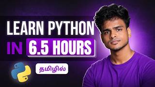 Python Masterclass in Tamil | Beginner to Advanced | Full Course by Data Scientist