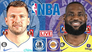 Dallas Mavericks vs Los Angeles Lakers | NBA Live Scoreboard 2022  | Jimby Sports