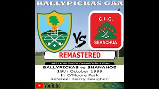 Ballypickas v Shanahoe - 1999 Laois Junior Championship Hurling Final RE-MASTERED