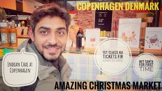 Christmas Market Copenhagen | Hindu Chai | Santa 🎅 | #europe #denmark #christmasmarkets #copenhagen