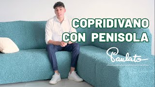 Copridivano con penisola | PAULATO