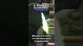 S. Korea's economy grew by 1.3% in Q1 amid strong exports, increased spending