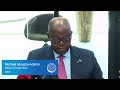 Gabon Foreign Minister Michael Moussa Adamo - Africa Adaptation Summit 2022