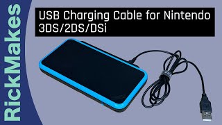 USB Charging Cable for Nintendo 3DS/2DS/DSi