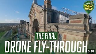 FINAL DAY DRONE FLY-THROUGH! See behind the Paddy Power World Darts Championship. | #darts #paddy